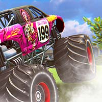 Monster Truck Stunt Driving Simulation